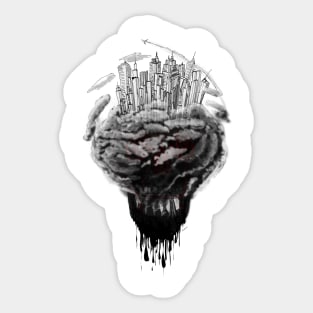 skyline Sticker